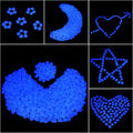 Sasylvia 3000 Pcs Glow in the Dark Rocks Outdoor, 1 Inch