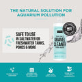 Natural Rapport Aquarium Gravel Cleaner, No-Vacuum Waste Reducer, 16 oz