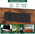 Reptile Tank Stand with Power Outlets，48" X 24" Tabletop Fits up to 120 Gallon Bearded Dragon Enclosure Stand，Double Sna