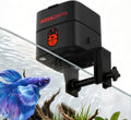 AQUASMITH Mini Automatic Fish Feeder for Aquarium, 30 mL Small Auto Fish Feeder for for Small Tank, Ideal for 1/2/5/10 G