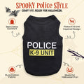 Parisian Pet Dog Halloween Costume - Police K-9 Halloween Shirt for Dogs