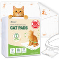 Eyssu Litter Pads Compatible with Breeze Litter Box System, 100ct Super Absorbent Pee Pads for Cats, Odor Control Cat Pads Refills 16.9 X 11.7 Inch, Unscented