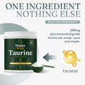 Happy Wags Taurine for Dogs，Taurine Powder Supplement，100 Grams