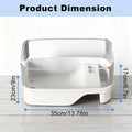 Small Turtle Tank Habitat Kit with Basking Platform, for Turtles, Crayfish, Crab, Aquatic Tortoise Enclosure Starter Aqu