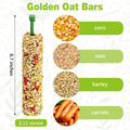 Parakeet Treats Sticks 3 PCS Bird Cereal Snacks Natural Chewing Toys