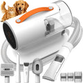Dog Grooming Vacuum Kit, 5-in-1 Pet Hair Vacuum with Clipper