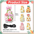 6 Pcs Bird Diaper, Reusable Chicken Diapers, Parrot Diaper Flight Suit with Waterproof Inner - Cute Pet Bird Diapers for