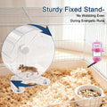 8.7" Hamster Exercise Wheel with Drinking Bottle, Hamster Exercise Wheel for Gerbils, Syrian & Dwarf Hamsters, Chinchill