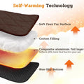 NWK Self Warming Thermal Pet Mat for Dogs and Cats (Coffee Brown, Small)