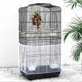 BSBMIEQM Universal Bird Cage Seed Catcher,Seed Catcher Guard Net Cover,Parrot Nylon Mesh Net Cover,Soft Airy Cage Net Stretchy Skirt for Round Square Cages