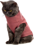 Cat Sweater Stretchy,19 Colors,6 Sizes,Snug Winter Cat/Dog Outfit