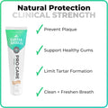 Tartar Shield® Pro Care Natural Coconut Toothpaste for Dogs & Cats, VOHC Accepted, Clinically Proven Plaque, Tartar & Halitosis Reduction, Human-Grade Ingredients, 3 oz.