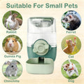 Rabbit Water Bottle, 34oz Pet Hanging Automatic Water Dispenser