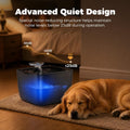 Pet Water Fountain for Large Dogs & Cats, 7L/1.84Gal, Quiet Automatic Pump