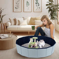 Cat Birthing Box,Whelping Box for Cats,Cat Birthing Nesting Boxs,Whelping Pool,Pet Birth Supplies,Foldable Cates Bath Pool,Convenient Storage, Easy to Clean，Can be Used Indoors or Outdoors
