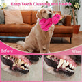 Letsmeet Dog Toys for Large Plush Dog Chew Toy with Squeaker and Crinkle Paper, Interactive Puppy Toys to Reduce Boredom
