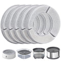 UPSKY 5PCS Replacement Filters for 2.5L/84oz，3L/101oz, 3.5L/118oz，4L/135oz, 4.5L/152oz，5.5L/186oz and 6.5L/1.6 Gallon Dog Water Bowl