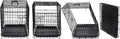 DONORO Dog Crates for Small Size Dogs Indoor Double Door Dog Kennels & Houses for Puppy and Cats, Collapsible Metal Cont