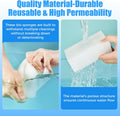 AQUANEAT 6-Pack Replacement Filter Sponge Pads, Aquarium Foam Insert Compatible with AquaClear 50, Fish Tank Filter Medi