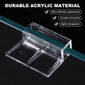 Aquarium Lid Clips 8mm Acrylic Aquarium Cover Bracket 20Pcs