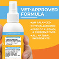 Paw Science Skin & Wound Care Spray for Dogs & Cats – Lick-Safe Antiseptic Healing Aid, Itch Relief & Skin Repair Treatment for Hot Spots, Rashes, Cuts, Burns, & Irritation