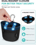 1¼-Cup Magnetic Closures Dog Training Treat Pouch with Clip