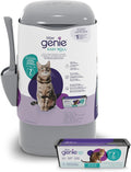 Litter Genie Easy Roll Cat Litter Disposal Pail | Odor Control, Refill Bags & Scoop