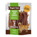 Waggin' Train Chicken Jerky Dog Treats, Made with 100% Real Chicken Breasts, Only Two All-Natural Ingredients, Great High Protein Dog Treat, Easily Digestible for Big or Small Dogs, 30 oz. Pouch