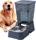 Meikuler Automatic Dog Cat Water Dispenser Large Capacity 5Lfor Cats and Medium and Large-Sized Dogs with Stainless Stee