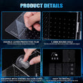 Fish Breeding Box, Acrylic Isolation Box Aquarium Hatchery Incubator with Suction Cups for Newborn Fry, Shrimp, Guppy, C