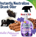 Bodhi Dog Skunk Odor Remover for Dogs & House – Fast-Acting Skunk Spray & Smell Eliminator for Pets, Carpet, Furniture, 