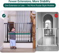 Babelio 26-31 in Baby Gate for Stairs, PressGuard Pet Gate with Wide Door