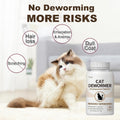 Tapeworm Dewormer for Cats & Kittens (6+ Weeks), Praziquantel Tablets, Tapeworm Treatment for Cats, Small & Easy to Administer, 20 Count