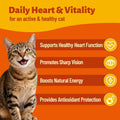 Taurine for Cats with Vitamins, CoQ10 & L-Carnitine - 330 Ct