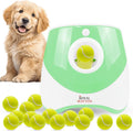 Automatic Dog Ball Launcher for Dogs with 10 Balls, Rechargeable Fetch Toy