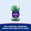 Farnam Vetrolin Bath Ulta-Hydrating Argan Oil Shampoo with Sunscreen, 64 oz