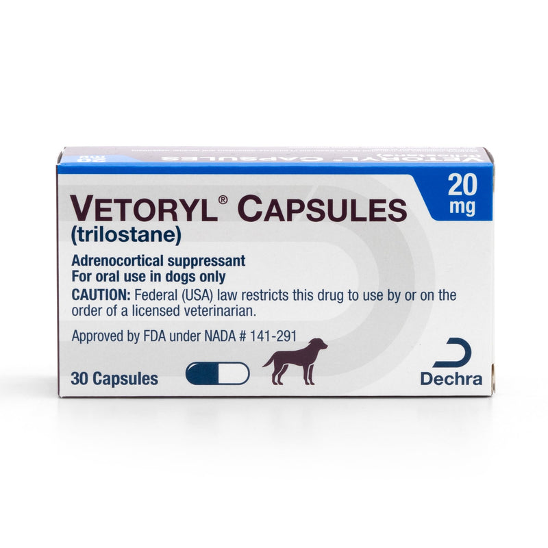 Vetoryl® Capsules (trilostane), 20-mg, 30 Capsules