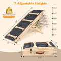 VavoPaw Dog Ramp for Couch, Foldable Dog Ramps for Small Dogs Up to 33 LBS