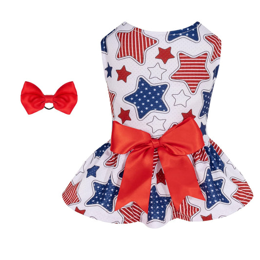 CuteBone Dog Mesh Dress Puppy Sundress Pet Outfit Summer Fashion for Small Dogs Girl Cat Clothes BF11M