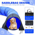 10Ft Dog Agility Tunnel w/ 24” Opening & Sandbags for Most Dogs