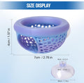 Multi-Functional Betta Hammock Feeding Bed - Floating or Suction Cup Mount, Adjustable Resting Spot & Hideout for Betta 