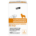 Elanco Tapeworm Dewormer (praziquantel tablets) for Dogs, 5 Count (Pack of 1) Praziquantel Tablets for Dogs and Puppies 4 Weeks and Older