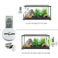 REPTI ZOO Reptile Thermometer Hygrometer with Suction Cup, Digital Thermometer Hygrometer for Reptile Rearing Box Terrar