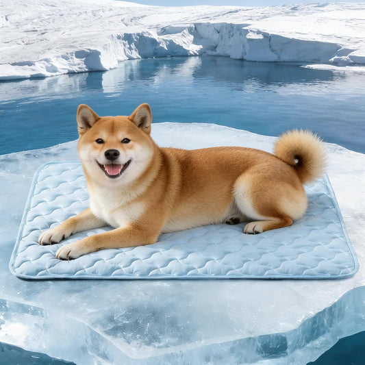GASUR Cooling Mat for Large Dogs, Q-Max>0.5 Instant Temp Drop Dog Cooling Mats, Cooling Pad for Dog- Summer Indoor Outdo