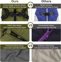 Warm Dog Winter Coat, Fashion Sports Cold Weather Jacket with Built-in Harness, Reflective & Adjustable Comfortable Pet 