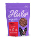 Halo Freeze Dried Raw Dog Food, Beef Recipe, 100% Protein Source, Real Meat for Natural Energy, Meal Bites, 14 Oz Bag