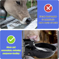 2 Pcs 2.5 L/ 0.66 Gal Automatic Livestock Waterer, Stainless Steel