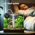 hygger MINI 1.5W Fish Bowl Aqaurium Silent Air Pump with Accessories, Oxygen Aerator Kit for Fish Tank 0.5-12 Gallon Fis