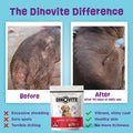 Dinovite Probiotics for Large Dogs, Probiotic Food Topper, 30 Servings