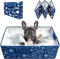 CHEERON Collapsible Dog Bathtub Non-Slip Pet Bath Tub Puppy Wash Shower